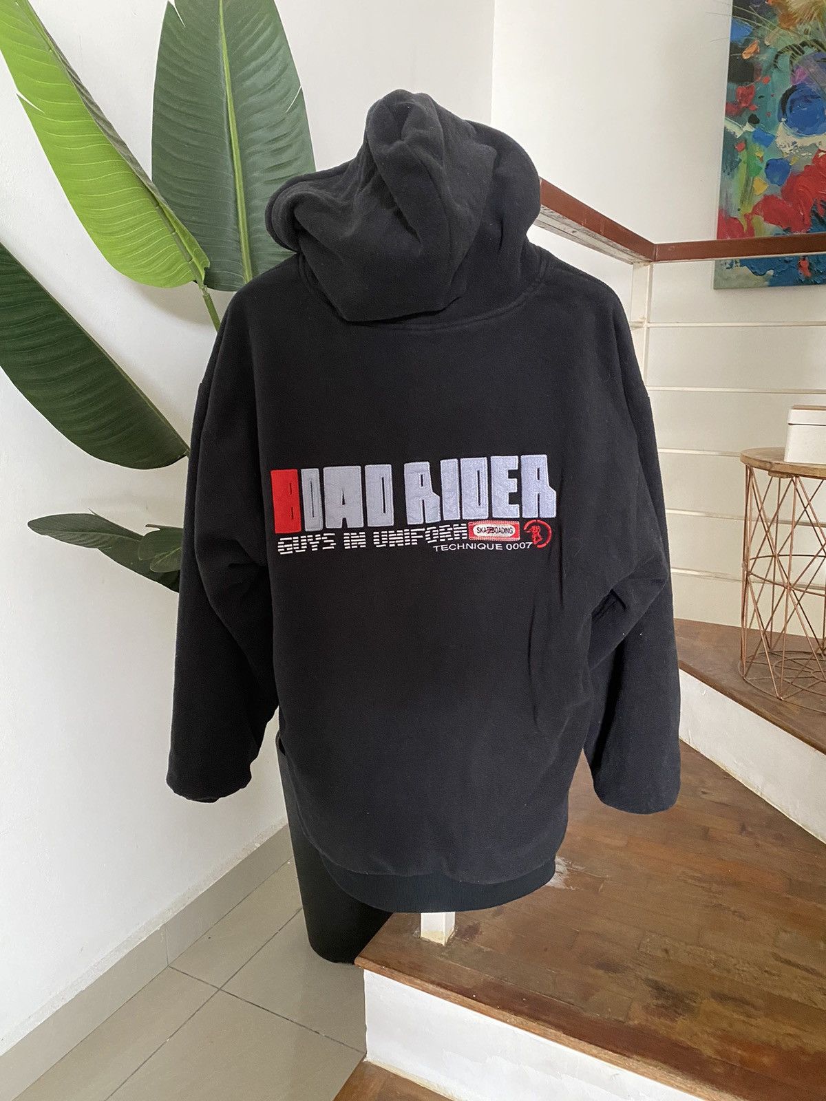 Japanese Brand × Welcome Skateboards Vintage Boad rider skateboading 0007 revesible Hoodie design Size US L / EU 52-54 / 3 - 1 Thumbnail