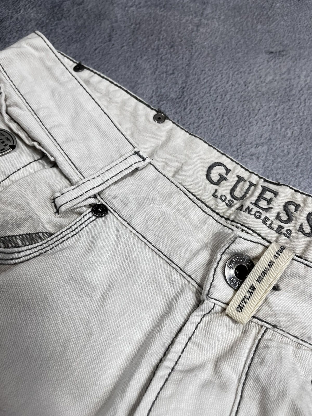 Guess Vintage Y2K Guess straight denim jeans streetwear 33 Size US 33 - 16 Thumbnail