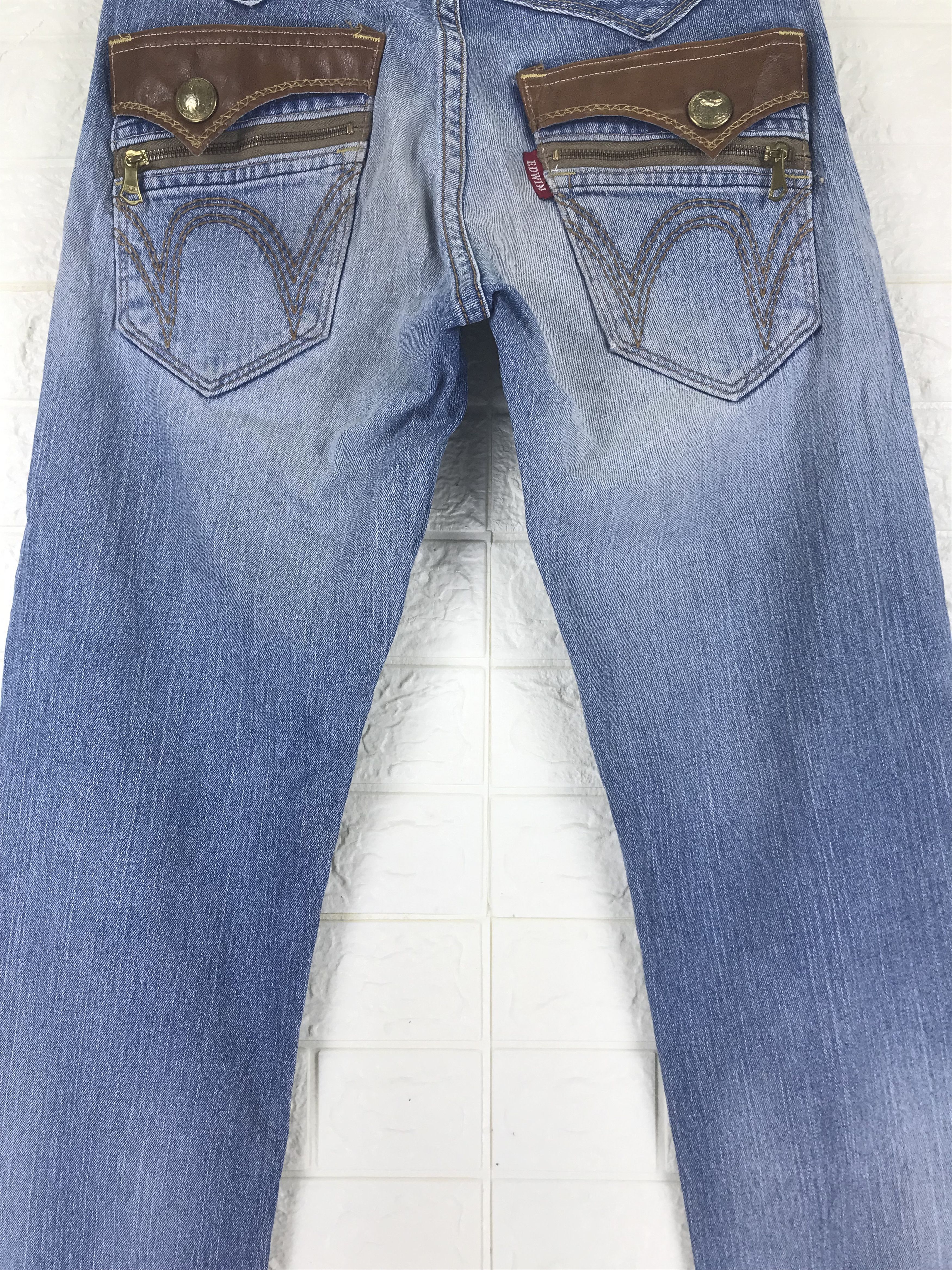 Edwin Vintage Edwin 404 Faded Blue Jeans Size US 28 / EU 44 - 3 Thumbnail
