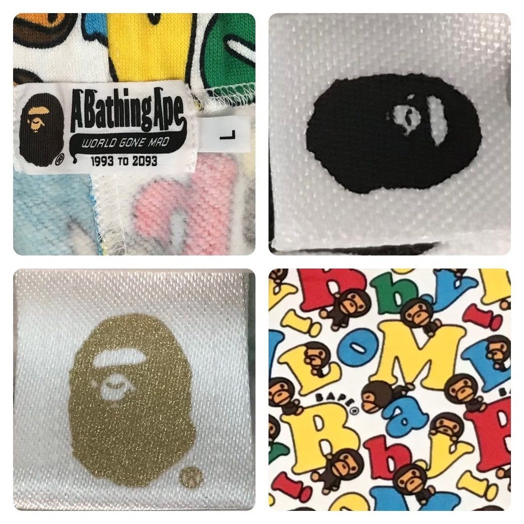 Bape BAPE MILO LOGO Pullover Hoodie a bathing ape Size US L / EU 52-54 / 3 - 7 Thumbnail