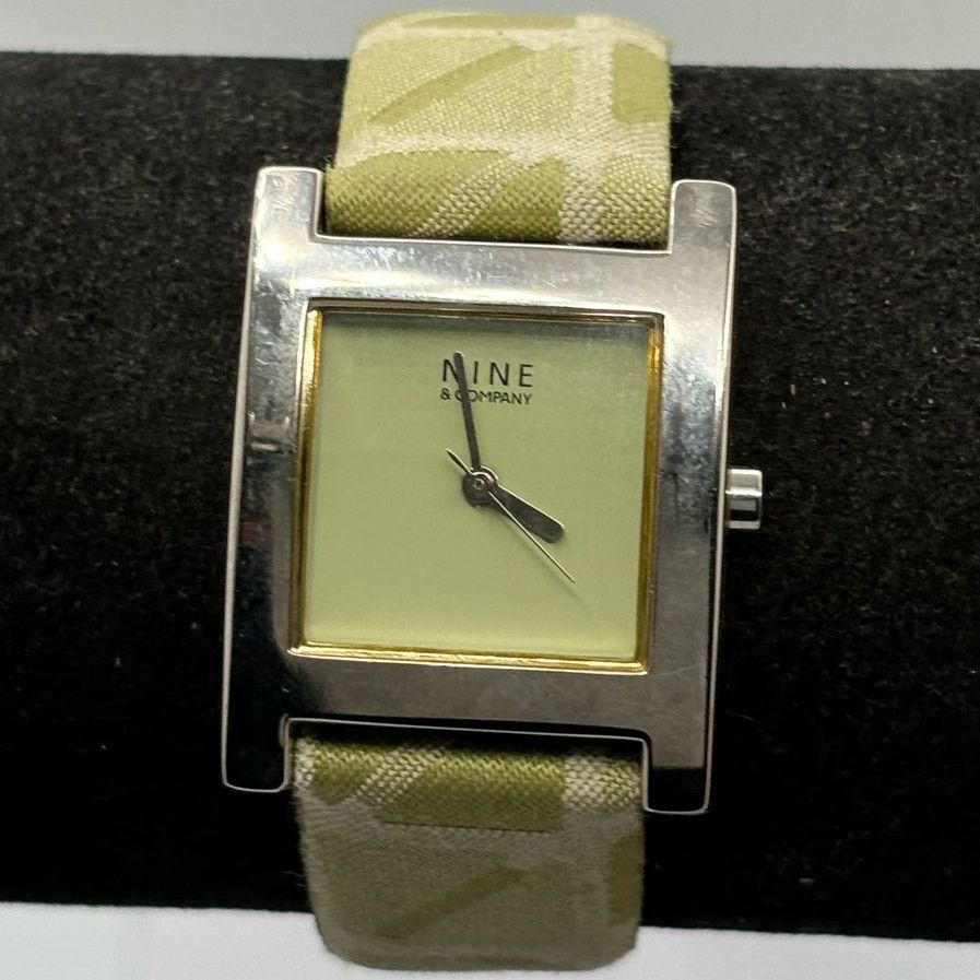 Other Silver & Green Nine & Company Watch Size ONE SIZE - 1 Thumbnail