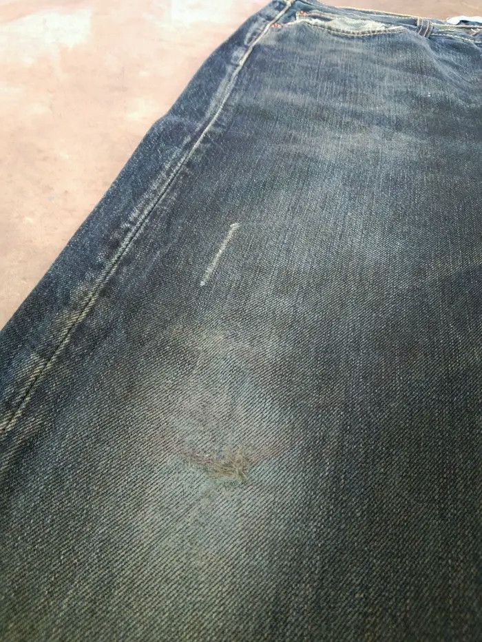 Levi's Vintage Levi's 501 Straight Leg Distressed Jeans 34x30 Size US 34 / EU 50 - 5 Thumbnail