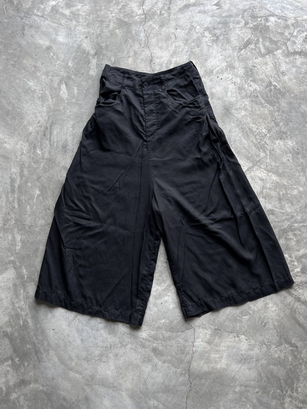 Issey Miyake CABANE de ZUCCA Wide-Leg Jort Pant Issey Miyake Size US 30 / EU 46 - 10 Thumbnail
