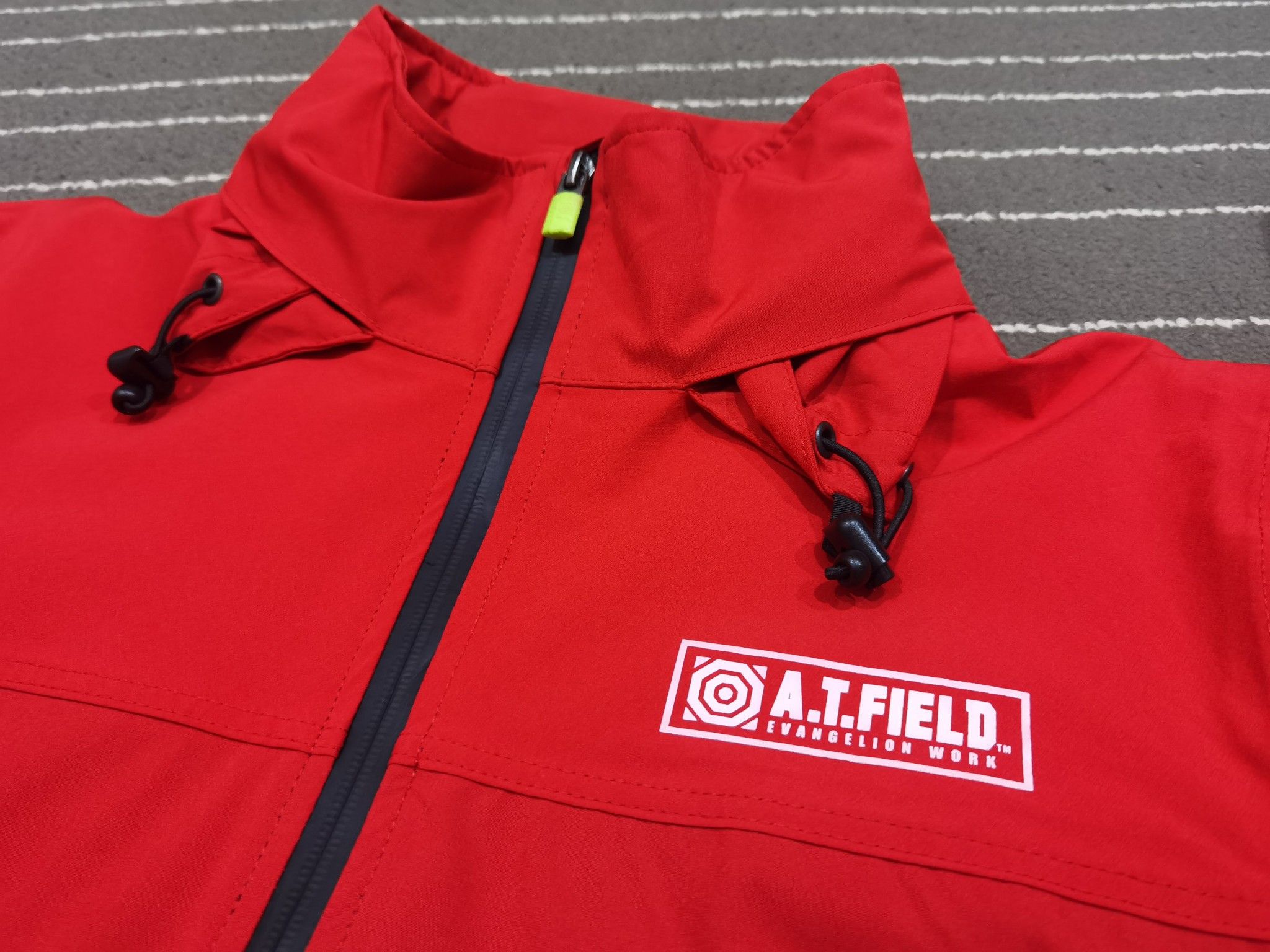 Anime Evangelion A T FIELD X wile rain jacket S 2249 Size US S / EU 44-46 / 1 - 8 Thumbnail
