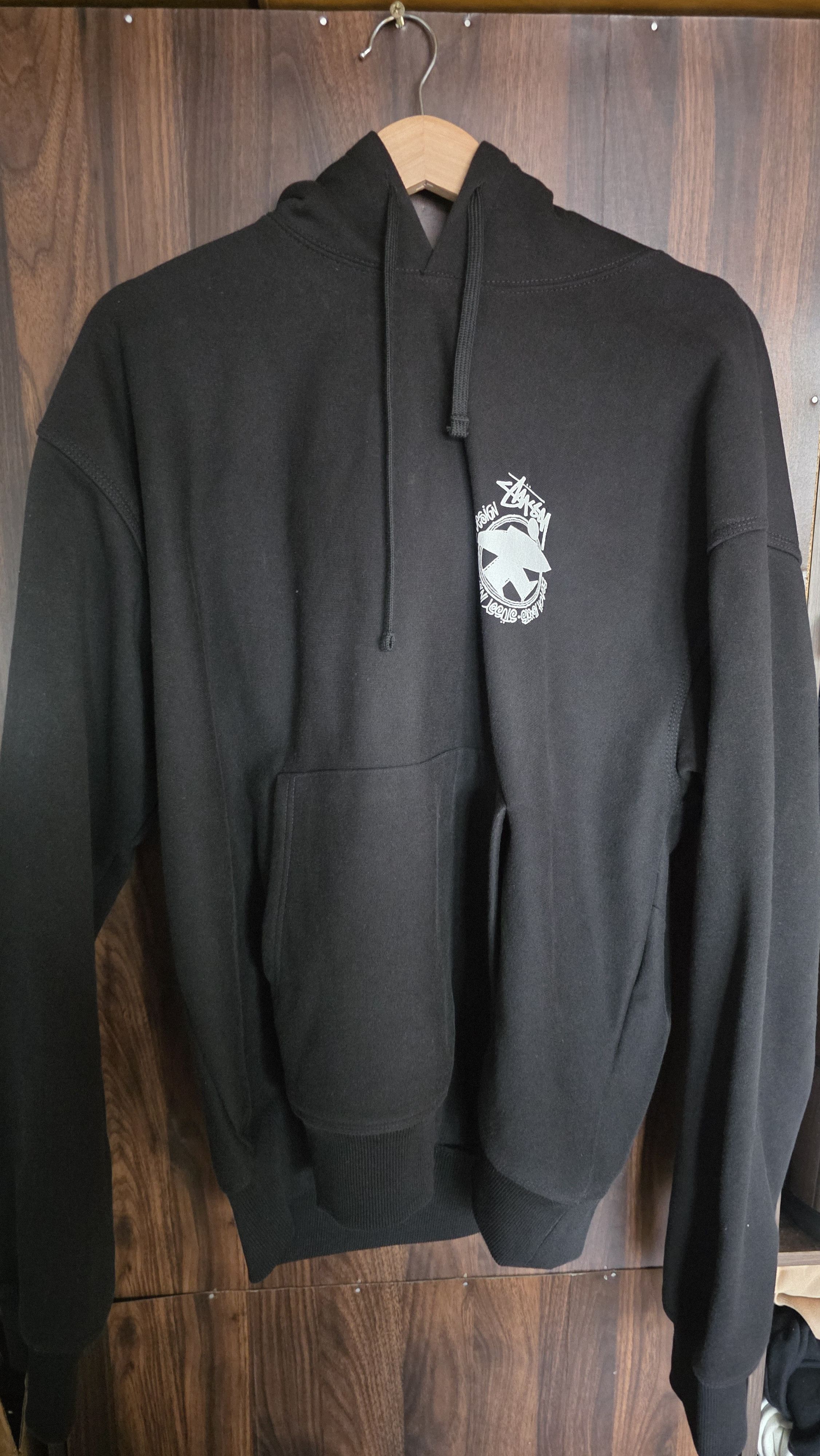 Stussy Stussy Beach Roots Hoodie 'Black' Size US XL / EU 56 / 4 - 2 Thumbnail