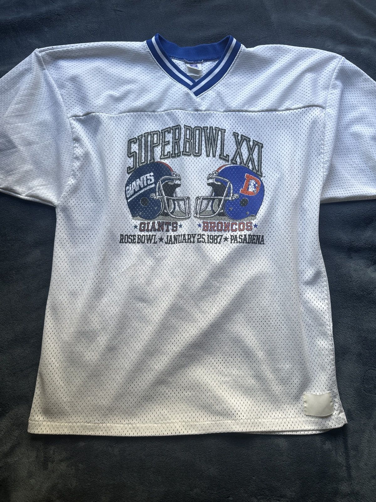 NFL × Vintage 1987 Super bowl shirt Size US XL / EU 56 / 4 - 1 Thumbnail