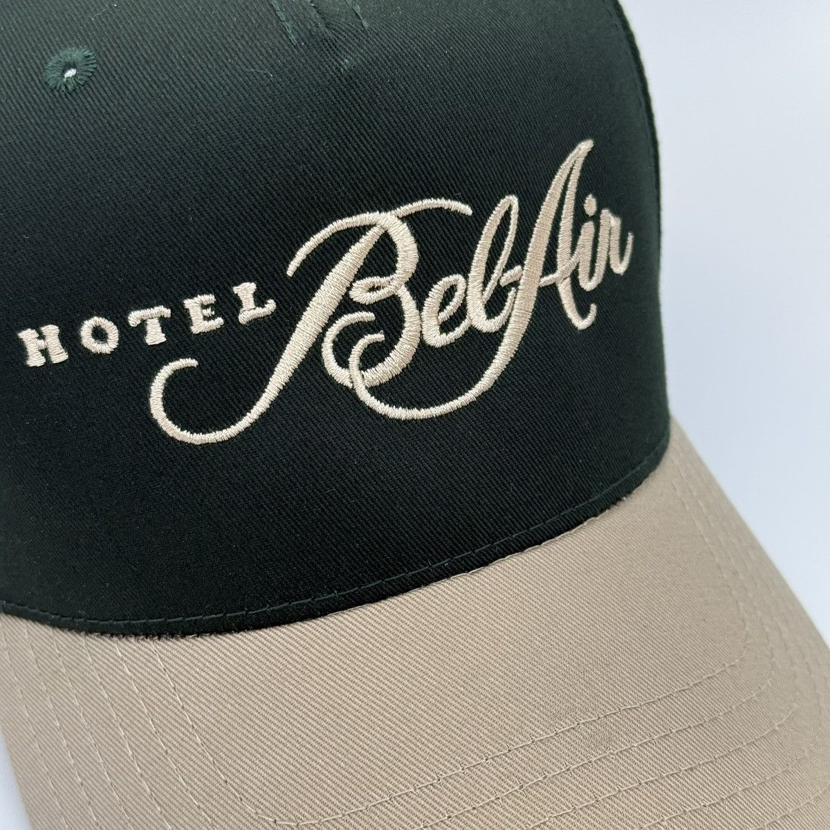 Other Bel-Air Hotel Snapback Hat – Forest Green and Khaki Size ONE SIZE - 5 Thumbnail
