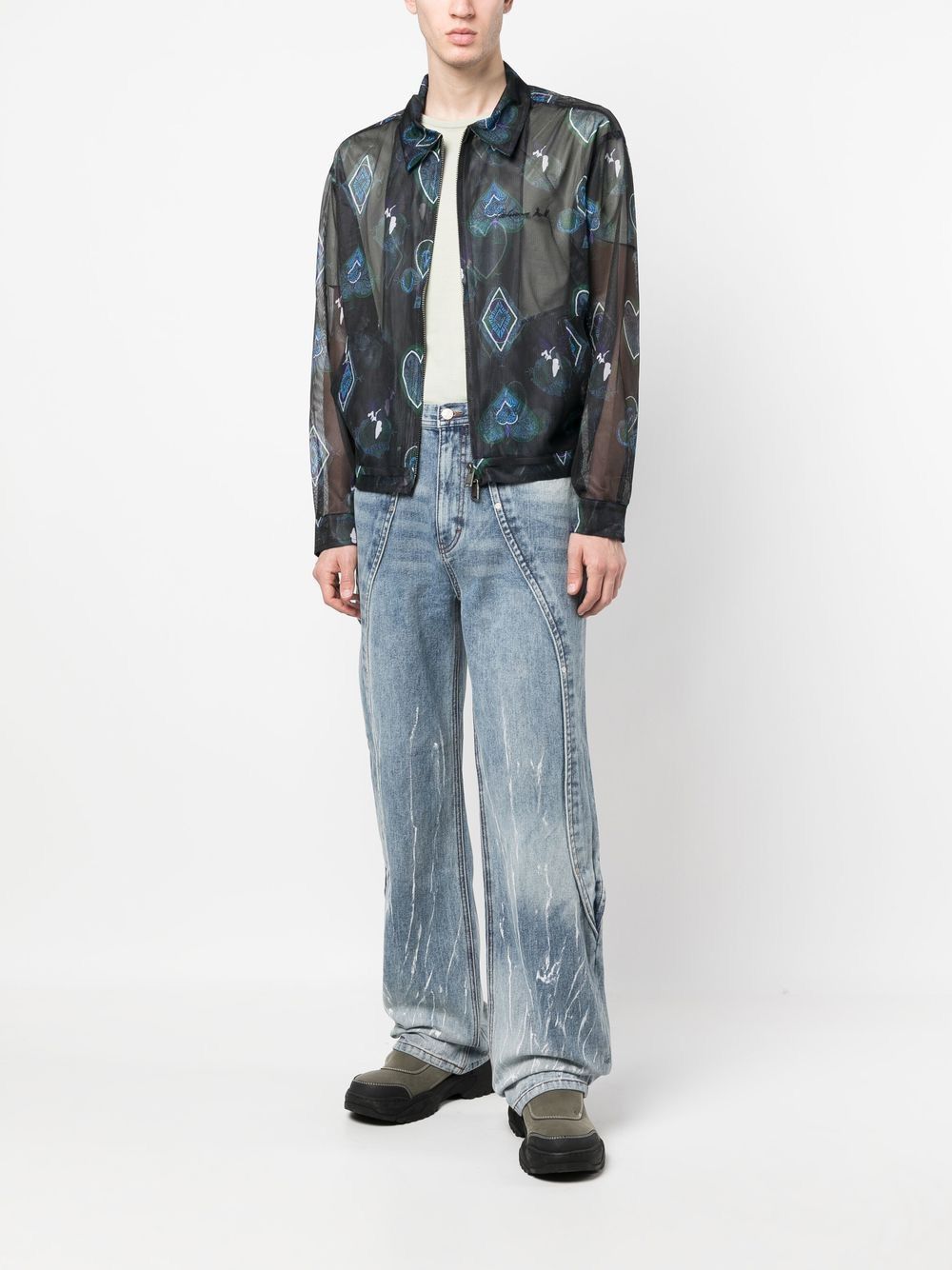 Andersson Bell Matthew Curved Jeans Size US 31 - 9 Thumbnail