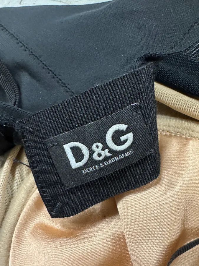 Dolce & Gabbana × Vintage Dolce & Gabbana Black Sun Mesh Dress Size M / US 6-8 / IT 42-44 - 10 Thumbnail