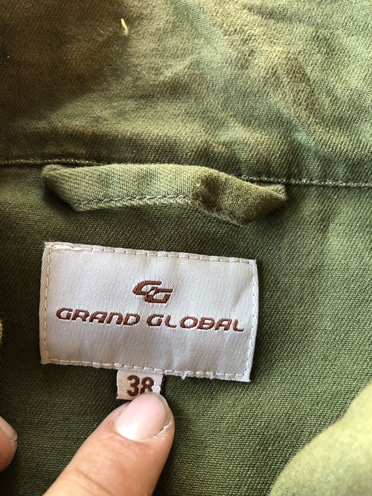 Japanese Brand Vintage Grand Global Style Military Army Jacket Size US M / EU 48-50 / 2 - 11 Thumbnail