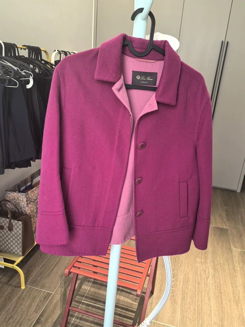 LoroPiana Short Purple Jacket