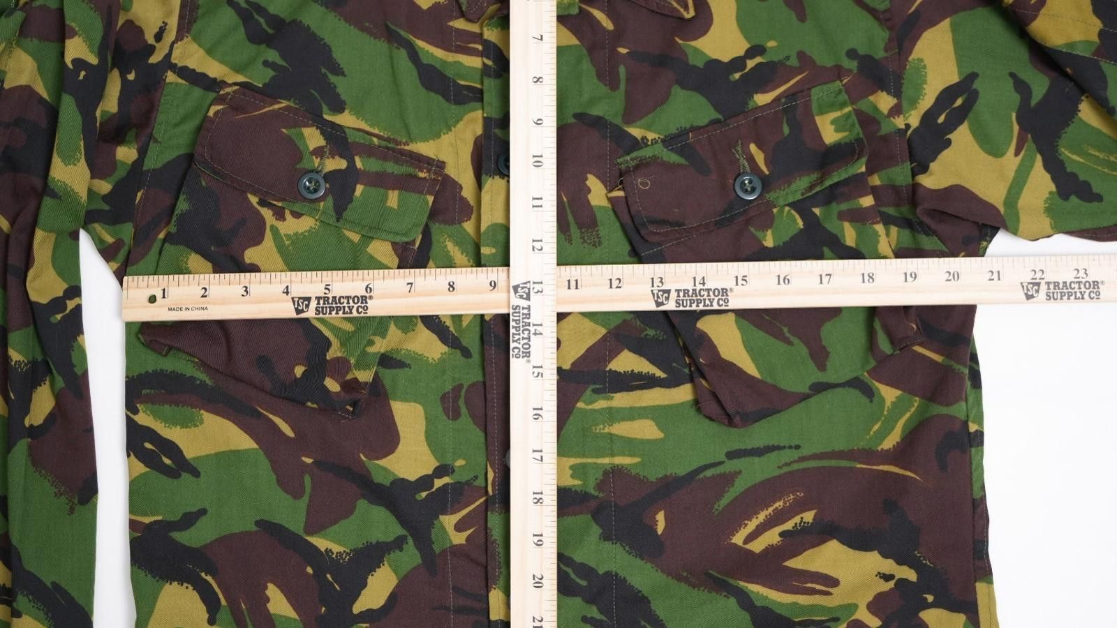 Other 1980s British Army DPM Tropical Shirt - Medium Reg Size ONE SIZE - 4 Thumbnail