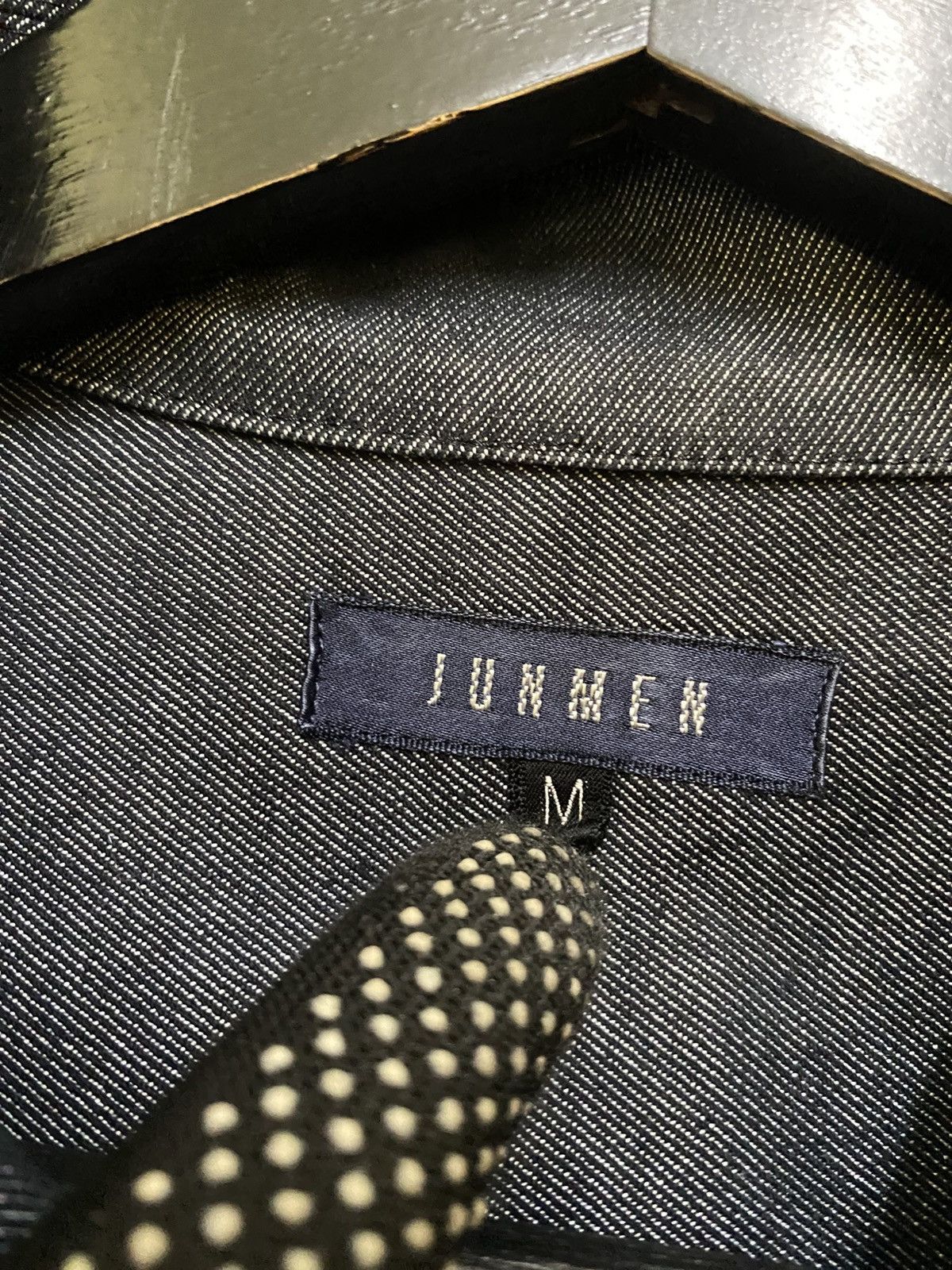 JUN MEN Vintage Junmen Charcoal Grey Short Sleeve Shirt – Made Japan Size US M / EU 48-50 / 2 - 8 Thumbnail