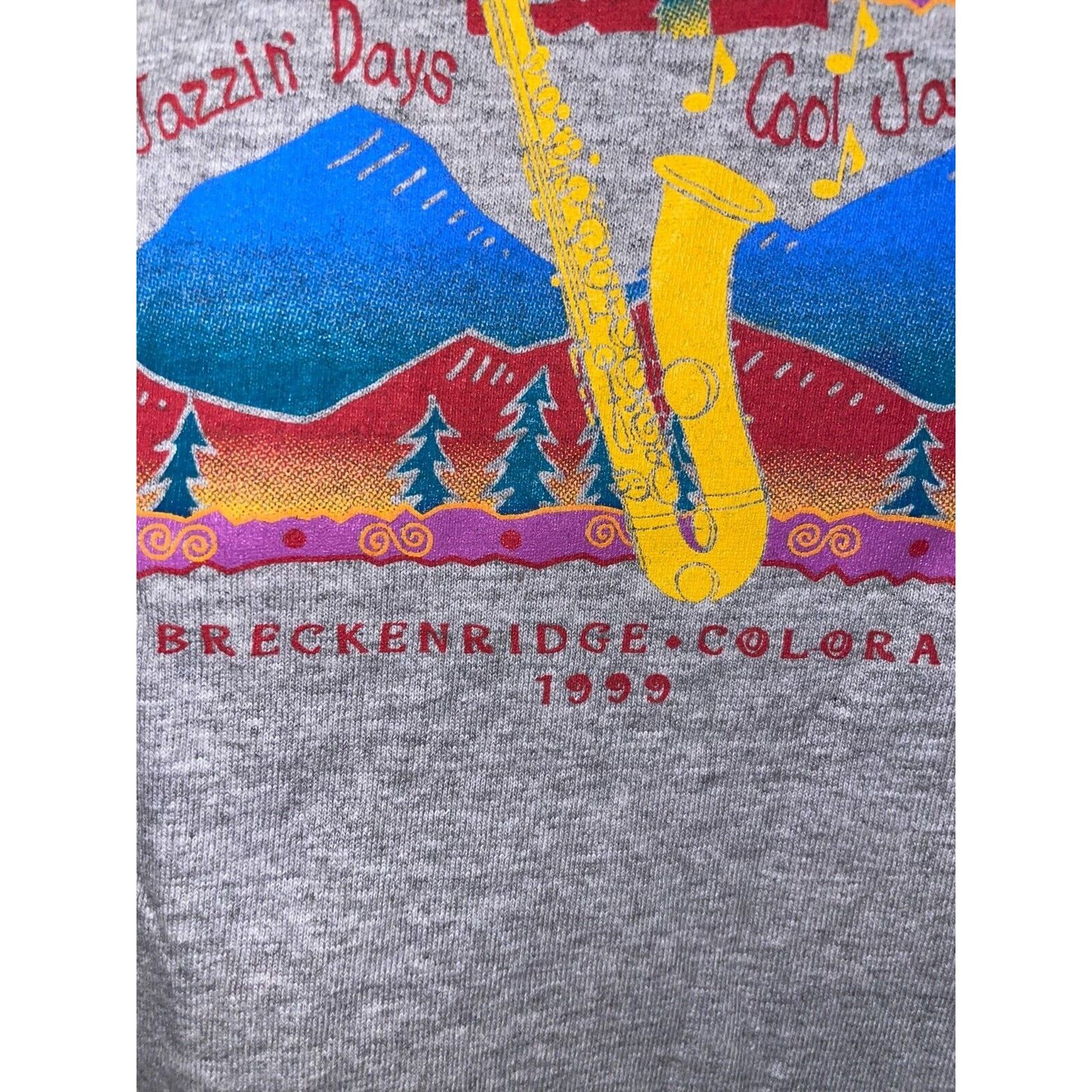 Anvil Vintage Womens Jazz In July Shirt Tee Top Music 1999 Large Size L / US 10 / IT 46 - 4 Thumbnail