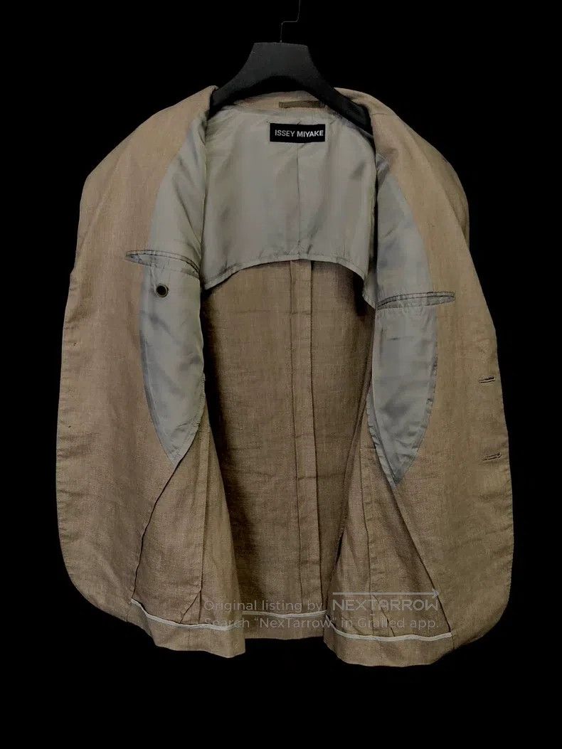 Issey Miyake Issey Miyake Linen Jacket Size M / US 6-8 / IT 42-44 - 3 Thumbnail