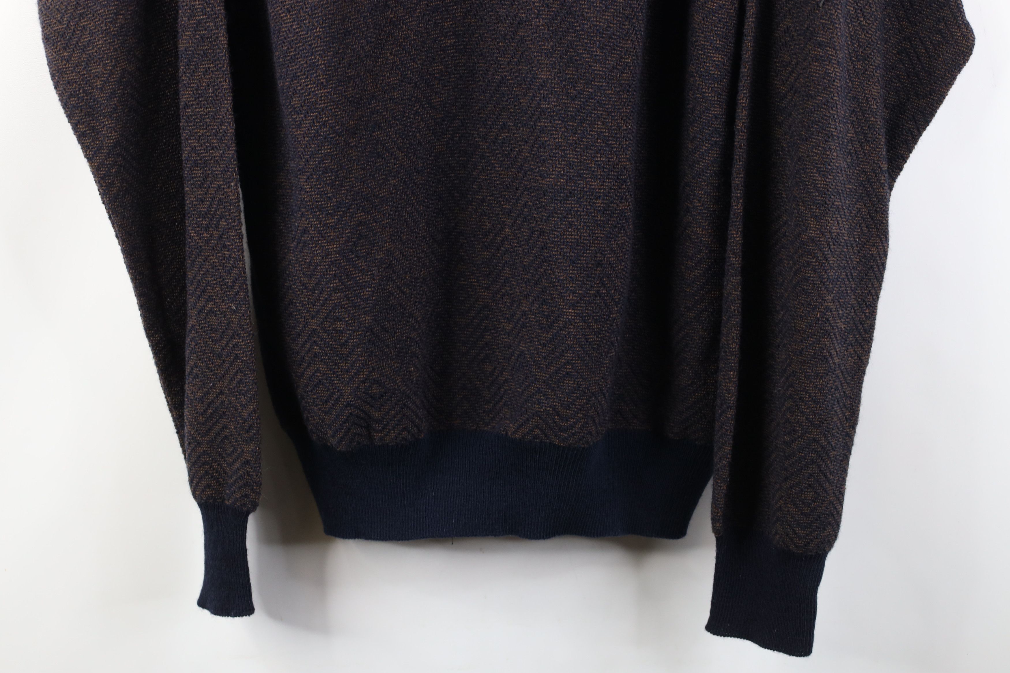 Vintage Vintage 90s Streetwear Knit Collared Pullover Sweater Size US XL / EU 56 / 4 - 3 Thumbnail