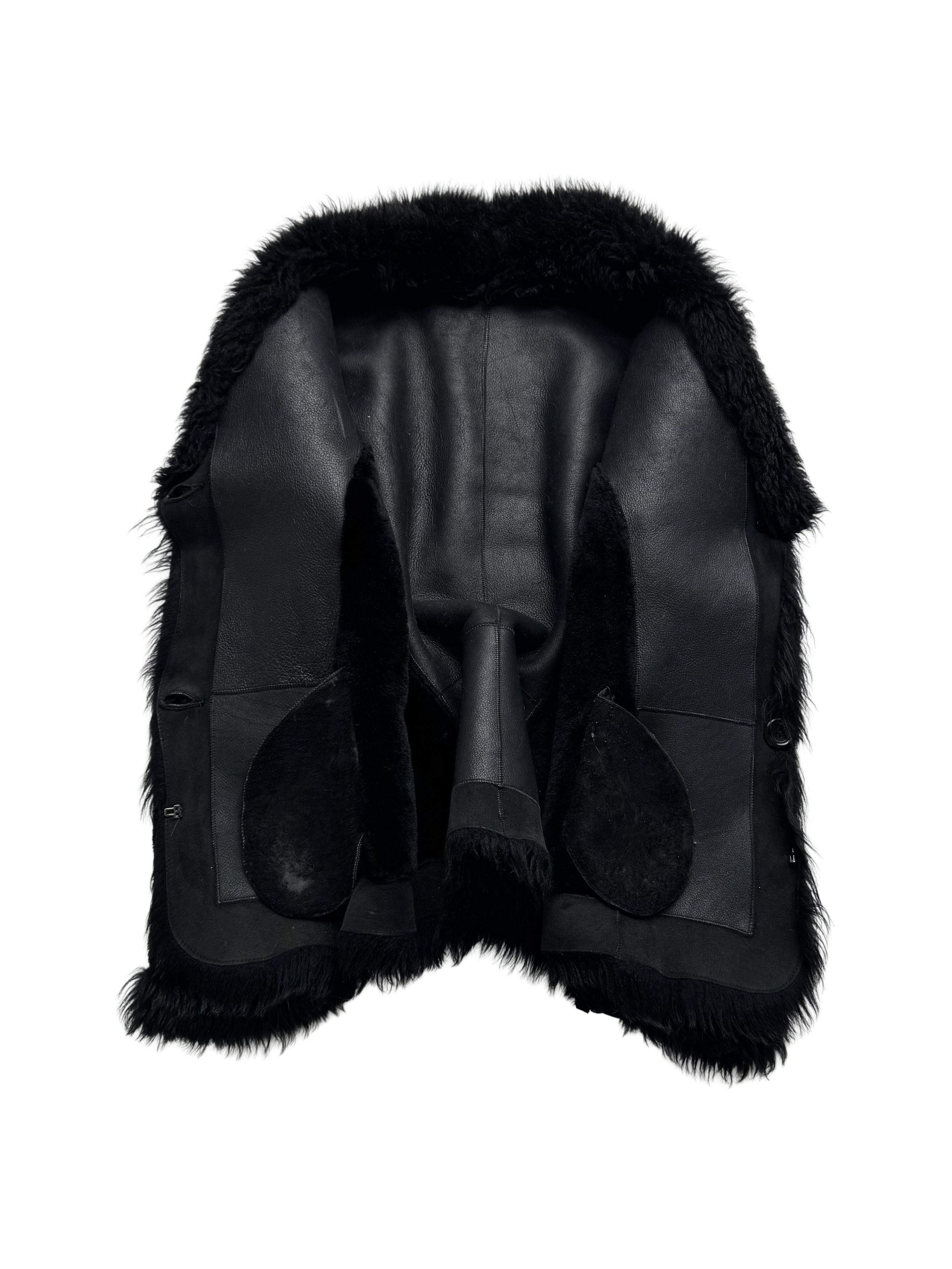 Vintage Vintage Real Sheepskin Coat Size L / US 10 / IT 46 - 11 Thumbnail