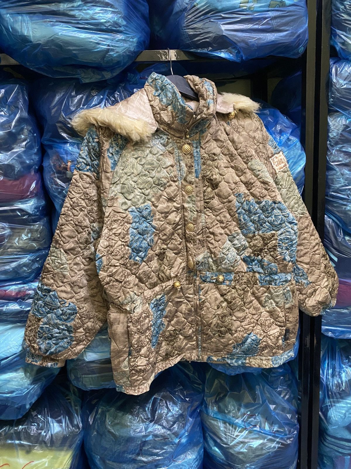 Other VINTAGE ELBE QUILTED SKI HOODIE MADE IN JAPAN Size US M / EU 48-50 / 2 - 3 Thumbnail