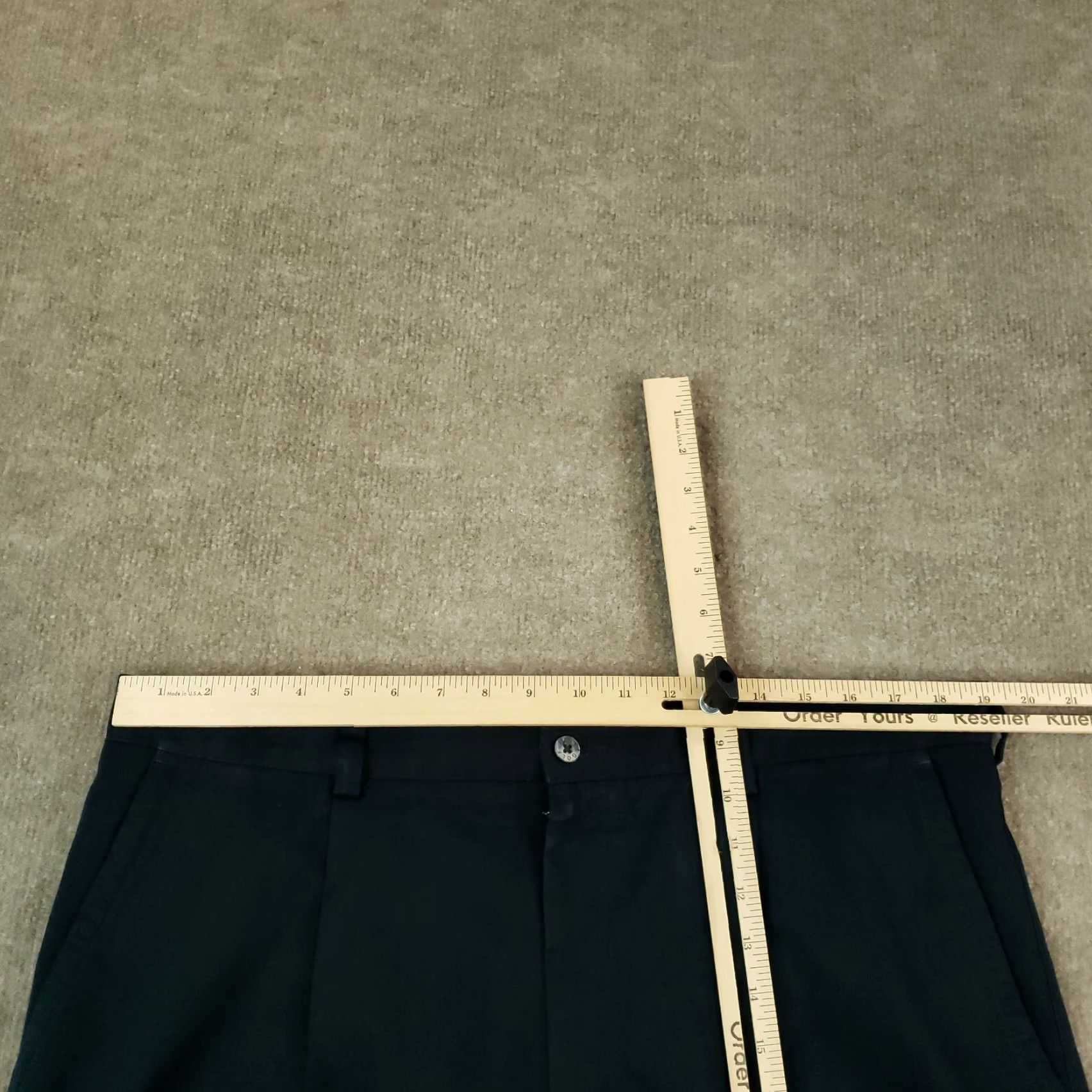 Nike Nike Mens Golf Shorts Blue Size 38 Extra Large Pleated Chino Golf Casual Size US 38 / EU 54 - 5 Thumbnail