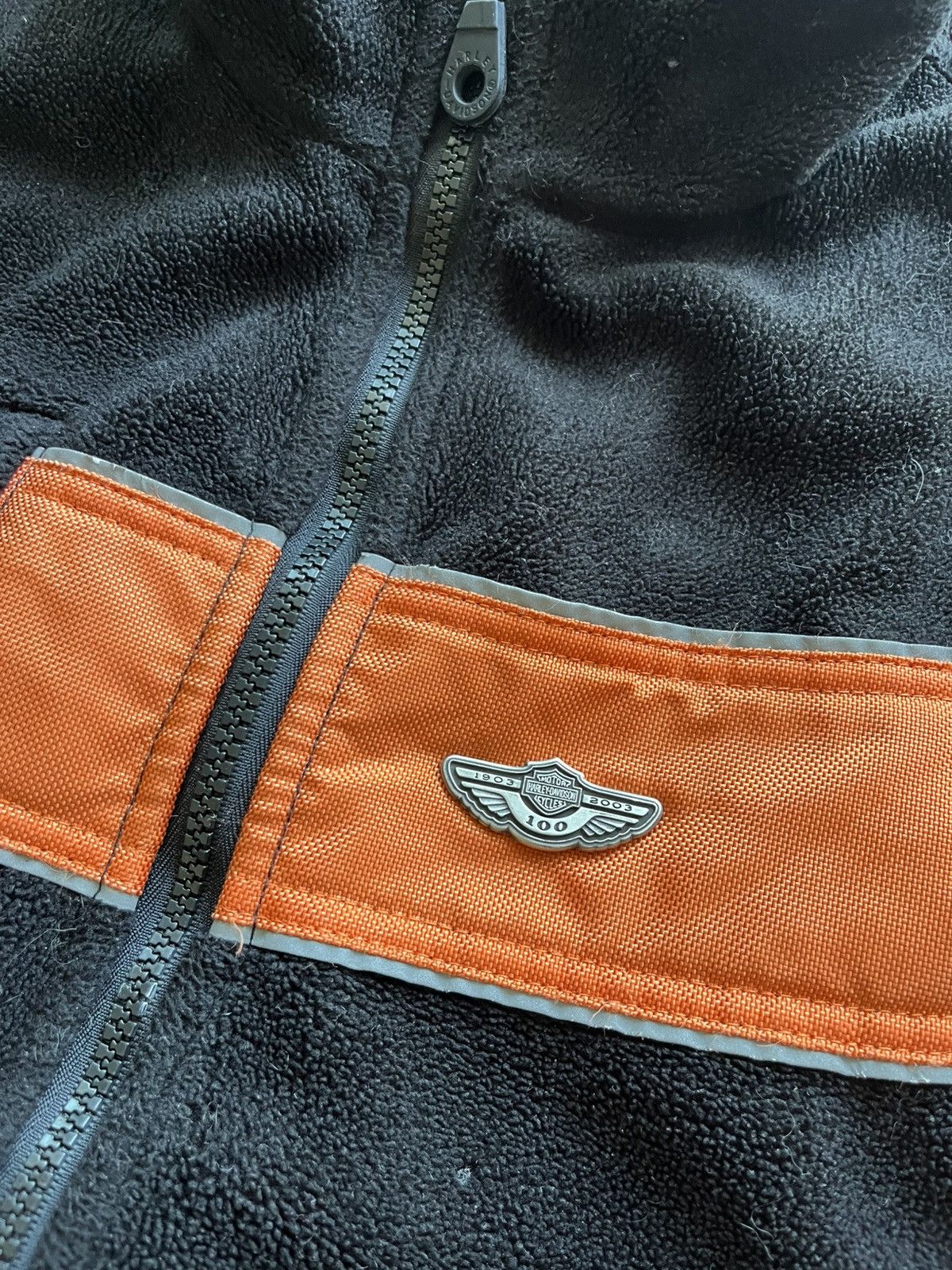 Harley Davidson Vintage Harley Davidson polar fleece jacket Size US M / EU 48-50 / 2 - 2 Thumbnail