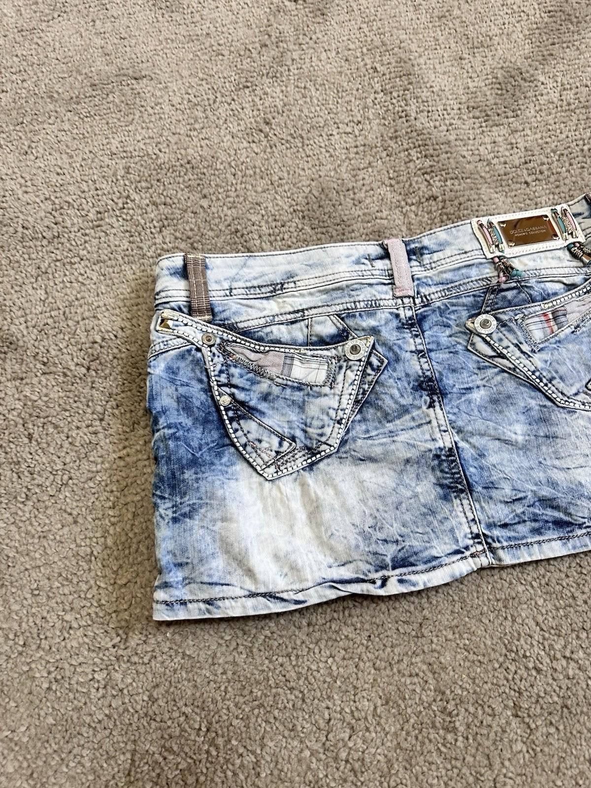 Dolce & Gabbana Dolce Gabbana Mini Skirt Women`s Size 30 Size 24" / US 00 / IT 34 - 7 Thumbnail