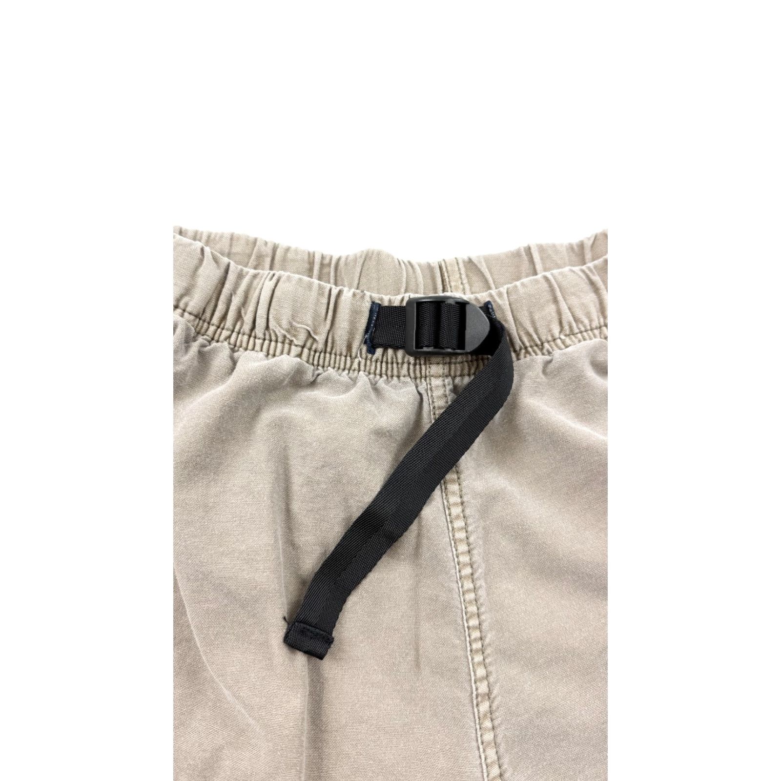 Eddie Bauer Eddie Bauer Shorts Mens M Brown Chino Cotton Elastic Waist Belted Adjustable Pockets Inseam 7" Solid Vintage: No Outdoors Casual Mens Size US 31 - 3 Thumbnail