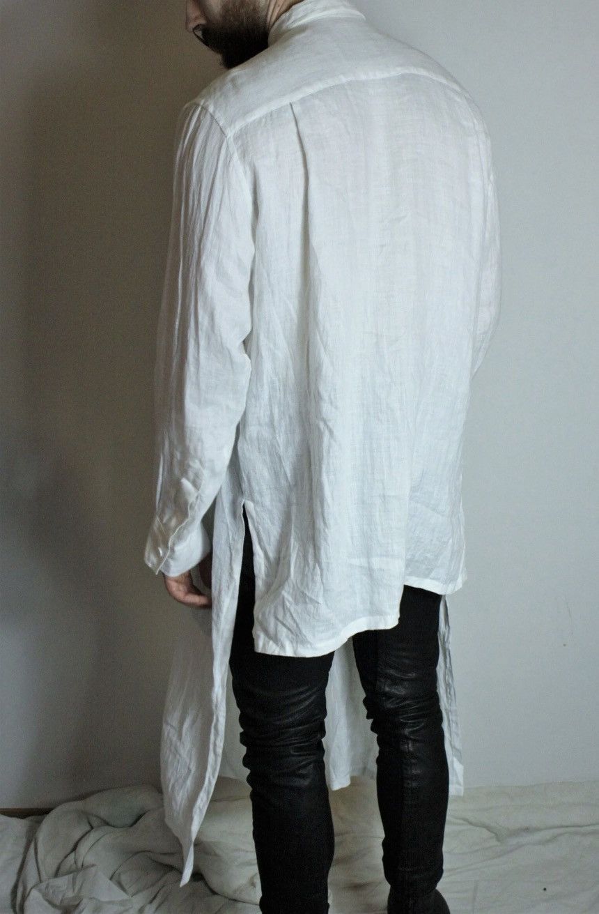 Yohji Yamamoto Yohji Yamamoto SS16 Replica (SS94) Long Linen Shirt Size US L / EU 52-54 / 3 - 6 Thumbnail