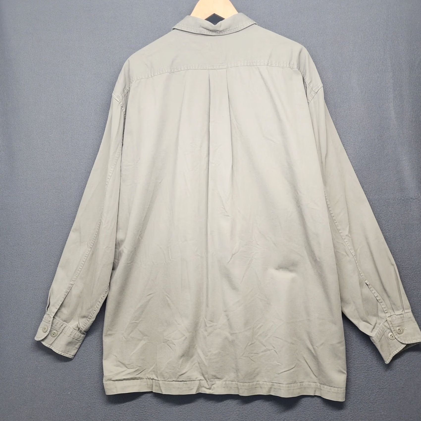 J.Crew VINTAGE J.CREW Oarsman Workwear Shirt Mens XL Long Sleeve Button Up Cotton Flaw Size US XL / EU 56 / 4 - 2 Thumbnail