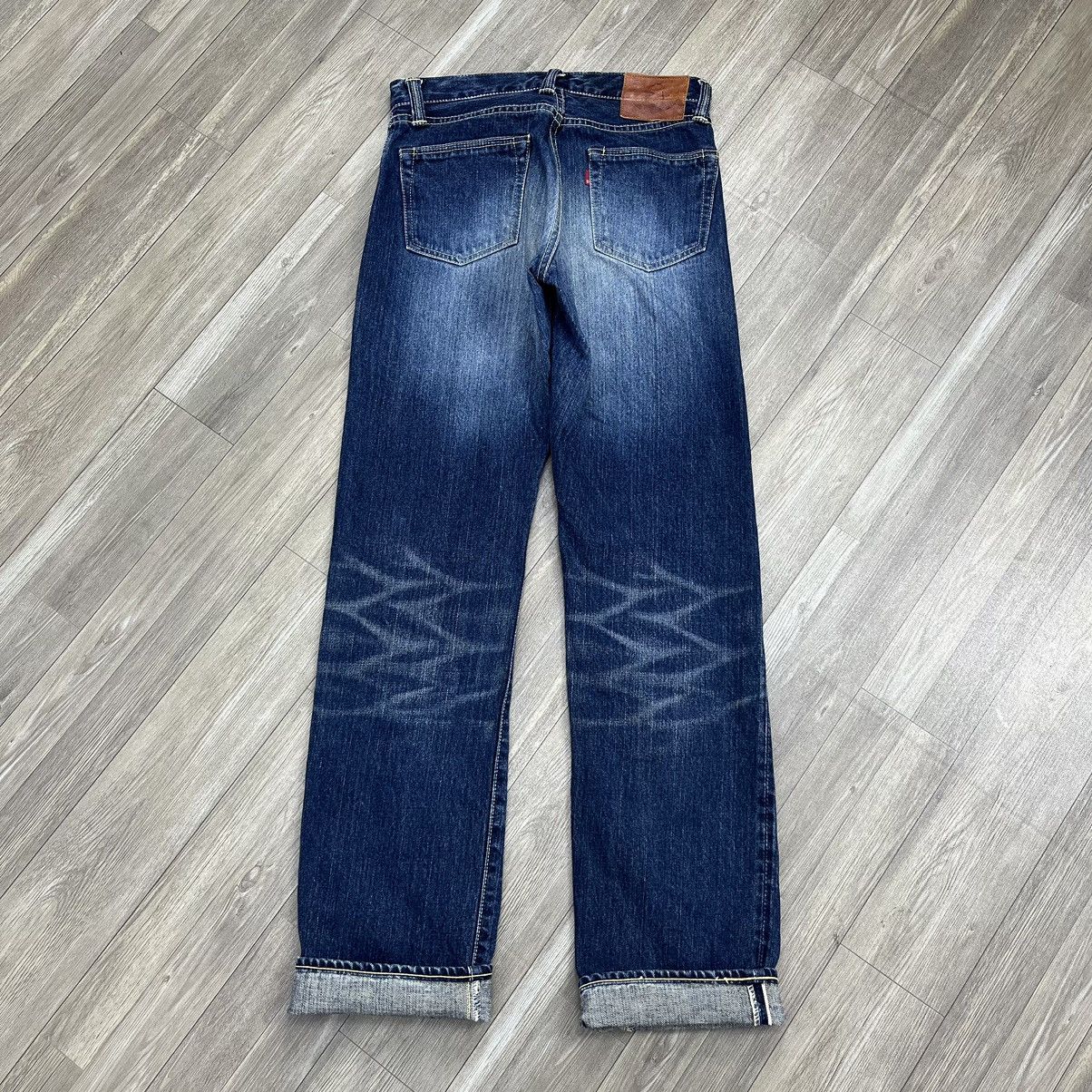 Eternal × Japanese Brand × Vintage Vintage Eternal Half Selvedge Faded Honeycomb Denim Jeans Size US 29 - 19 Thumbnail