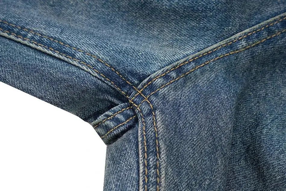 Japanese Brand × Jean Custom Distressed Ripped Hole Baggy Jeans Pants y2k Size US 33 - 6 Thumbnail