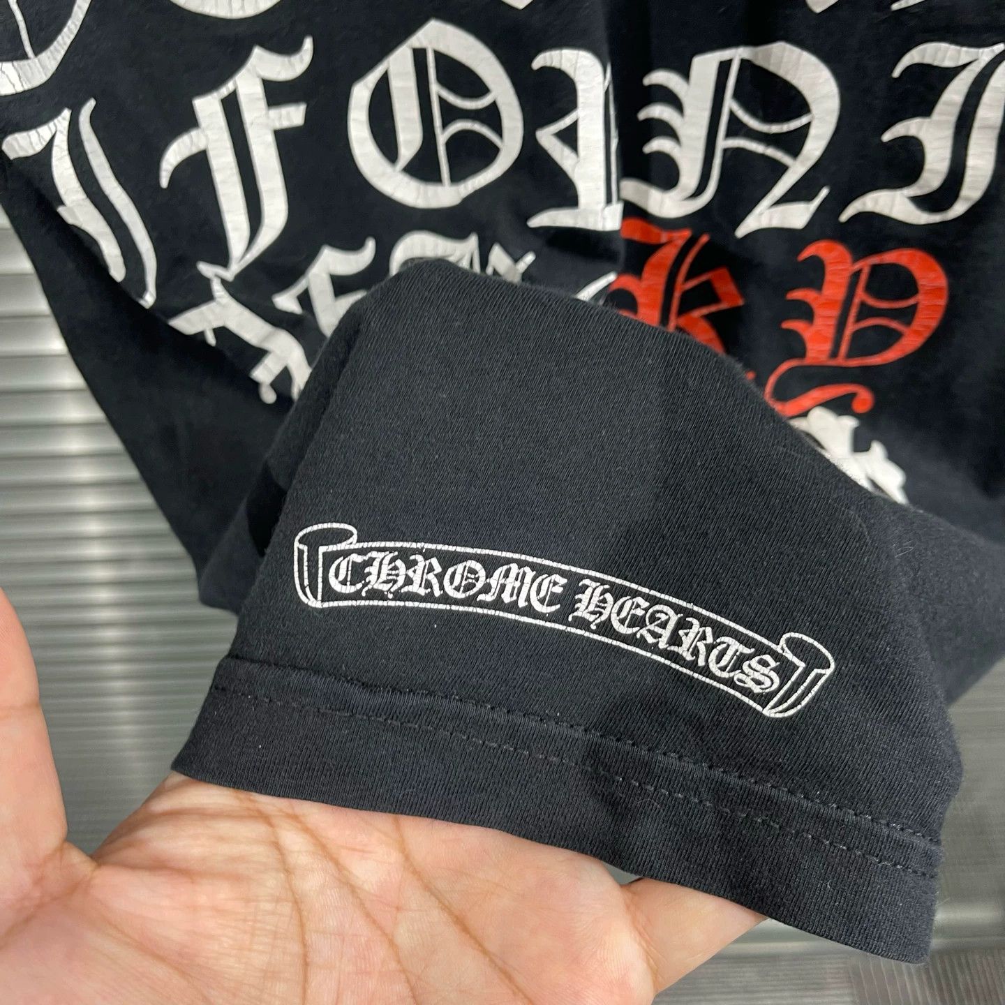 Chrome Hearts Chrome Hearts Sanskrit Back Full Print S Tee Size S / US 4 / IT 40 - 7 Thumbnail