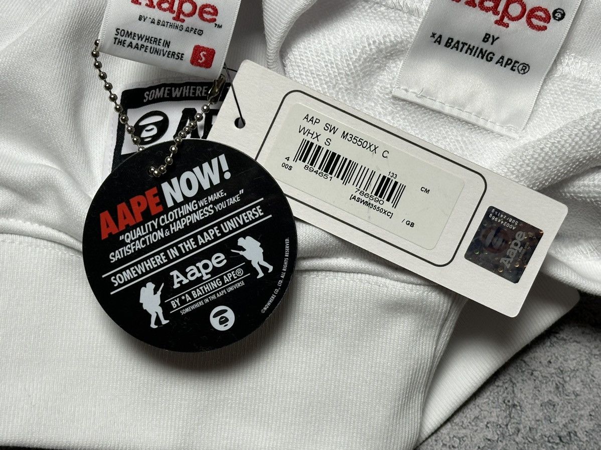 Aape Bape AAPE NOW Rainbow Logo Sweatshirt Tee Size US S / EU 44-46 / 1 - 8 Thumbnail