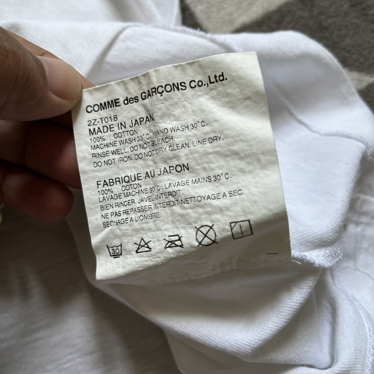 Comme des Garcons Comme des Garcons pocket tshirt Size US M / EU 48-50 / 2 - 7 Thumbnail