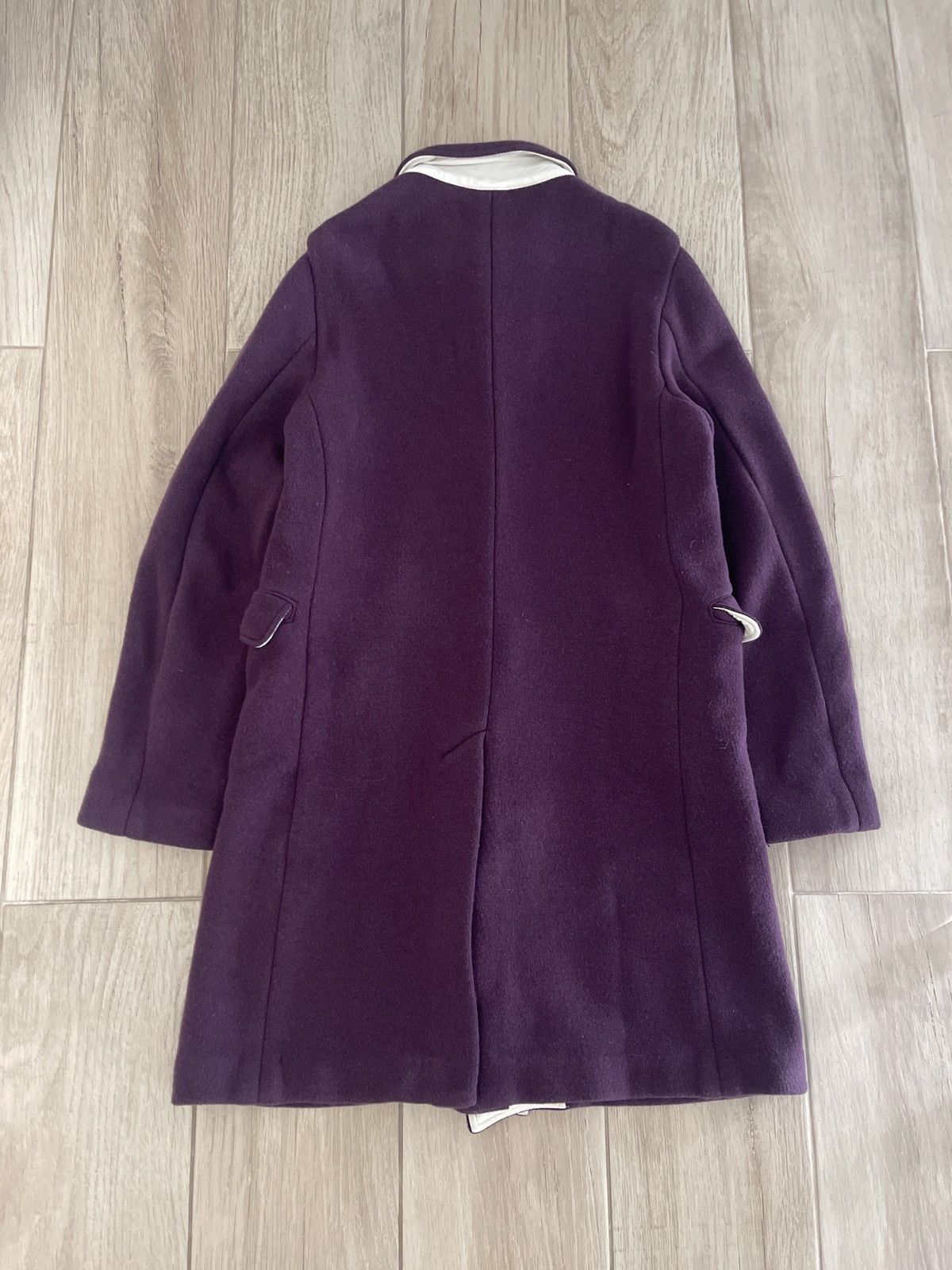 Undercover AW2013 “Anatomicouture” Ribcage Wool Coat Size US M / EU 48-50 / 2 - 5 Thumbnail