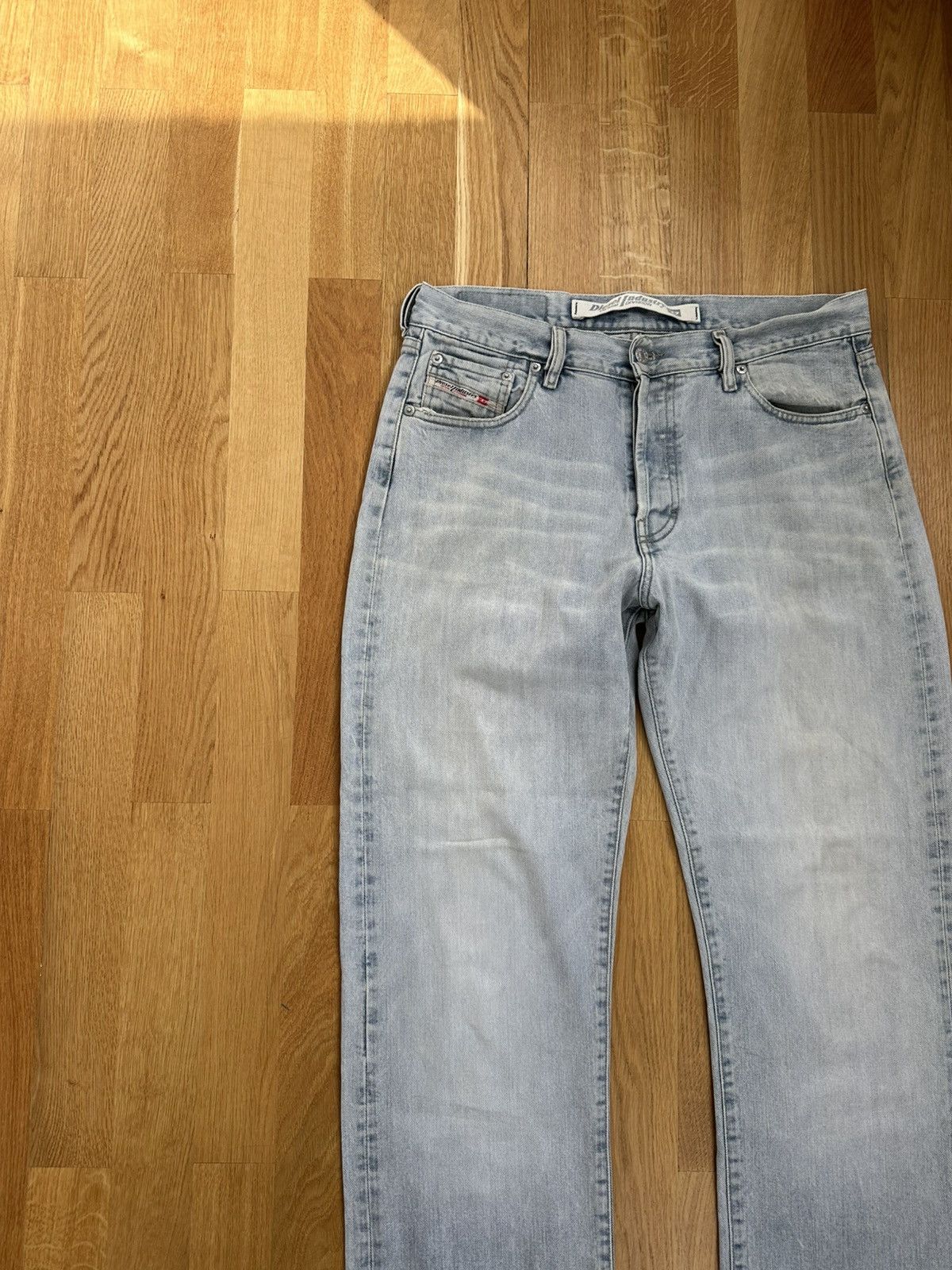 Diesel Vintage Baggy Diesel Washed Light Denim Made in Italy Size US 34 / EU 50 - 3 Thumbnail