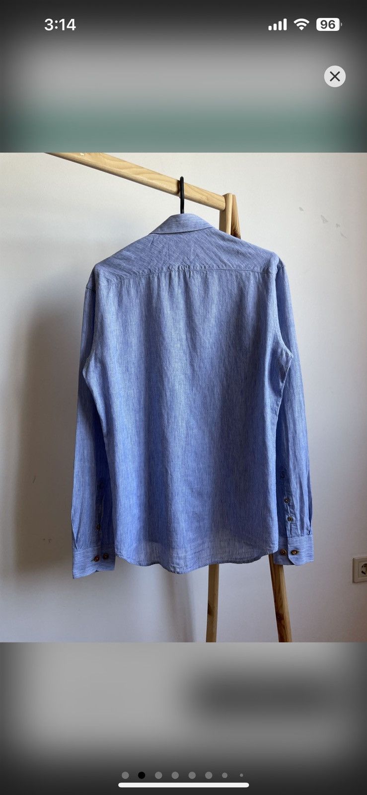 Oliver Sweeney Oliver Sweeney Linen/Cotton Pinstripe Shirt Size S Size US S / EU 44-46 / 1 - 2 Thumbnail