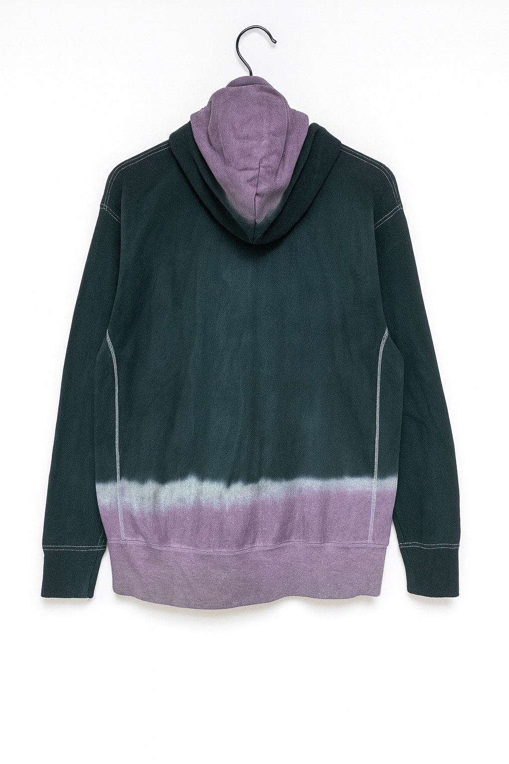 Japanese Brand Virgo Wear Works Japan Gradient Zip Hoodie Streetwear Size US L / EU 52-54 / 3 - 3 Thumbnail