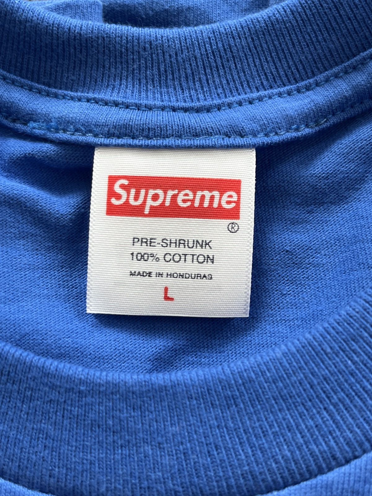 Supreme Supreme Pancake tee L Royal Blue ss25 NEW Size US L / EU 52-54 / 3 - 4 Thumbnail