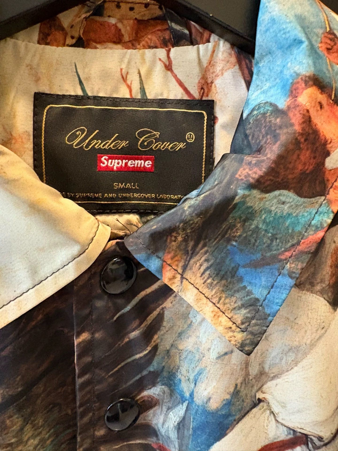 Undercover Undercover x Supreme 16AW Oil Painting Coach Jkt S Size US S / EU 44-46 / 1 - 3 Thumbnail