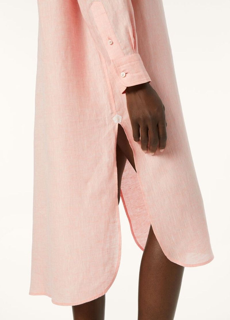 Loro Piana o1srvl11e0526 FAP3840 Lora Dress in Light Pink Size XS / US 0-2 / IT 36-38 - 3 Thumbnail