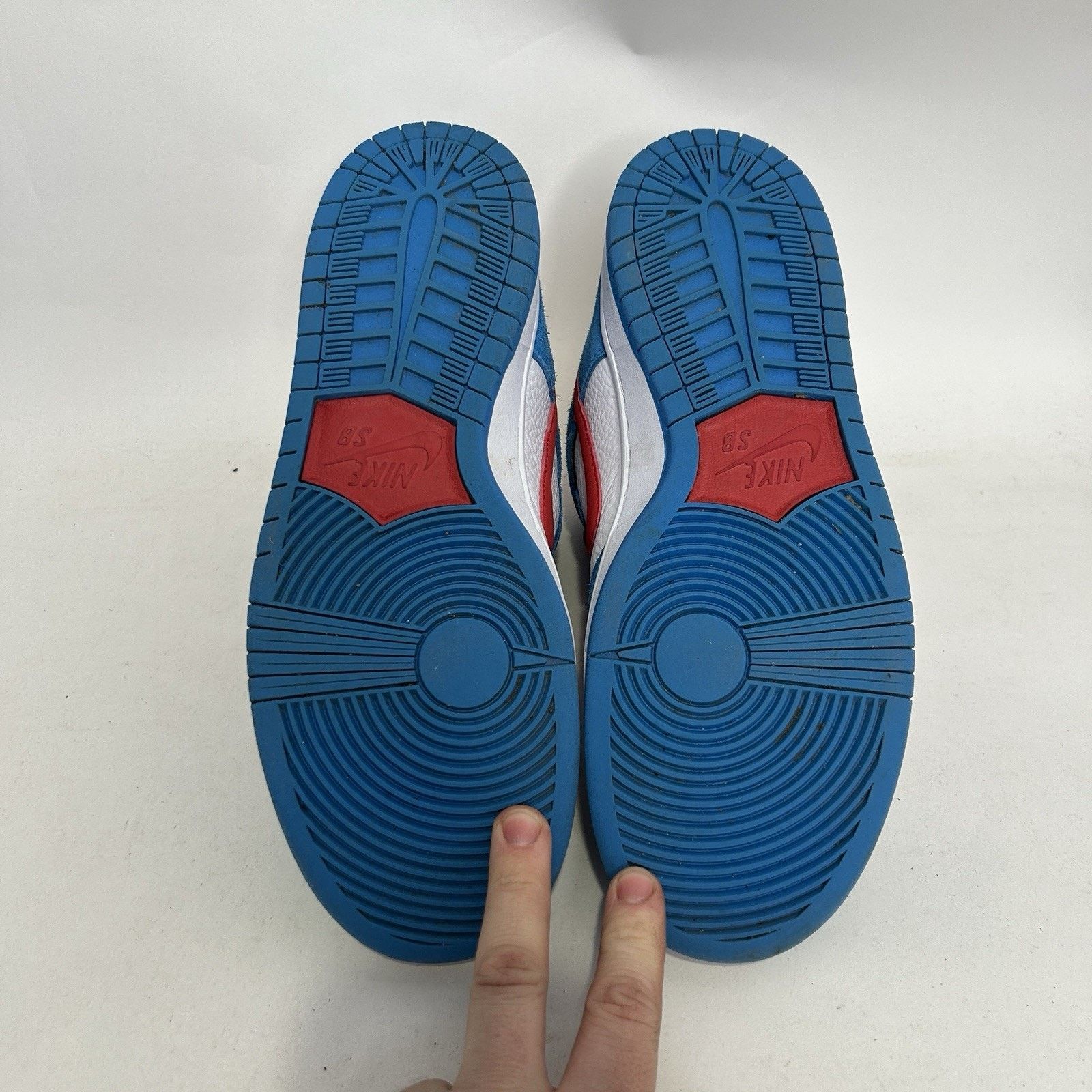 Nike Nike SB Dunk High Pro ISO “Doraemon/Light Photo Blue Red” Size US 9.5 / EU 42-43 - 7 Thumbnail