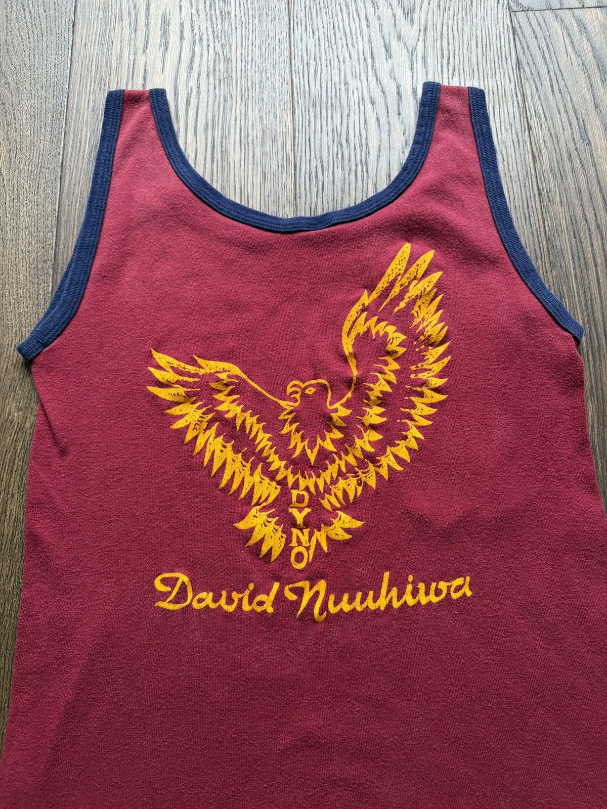 Vintage Vintage 60s David Nuuhiwa Dyno Surfboards Ribbed Tank Top Size US M / EU 48-50 / 2 - 4 Thumbnail