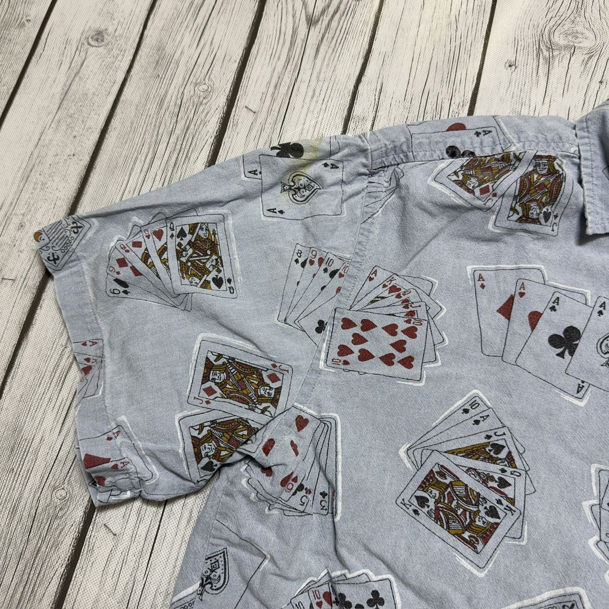 Vintage Vintage Playing Cards shirt Size US L / EU 52-54 / 3 - 3 Thumbnail