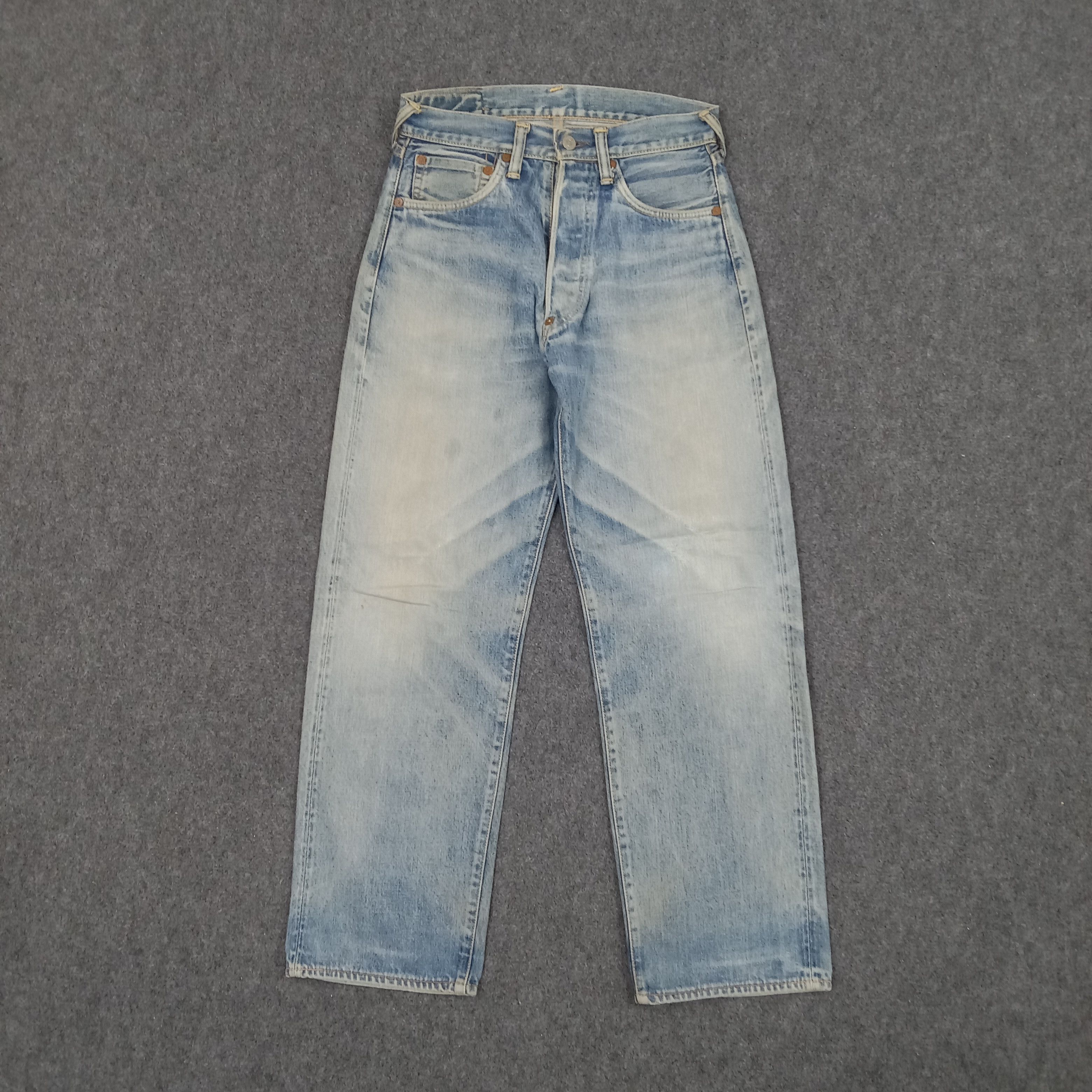 Evisu × Japanese Brand × Vintage Evisu Selvedge Japanese Brand Daicock Custom Denim Jeans Size US 27 - 5 Thumbnail