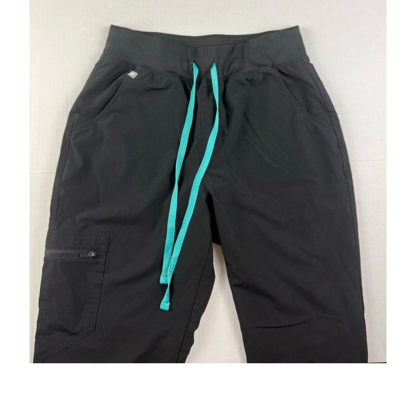 Other FIGS Zamora FreeX Lined Jogger Scrub Pants - Black, Small Size 24" / US 00 / IT 34 - 6 Thumbnail