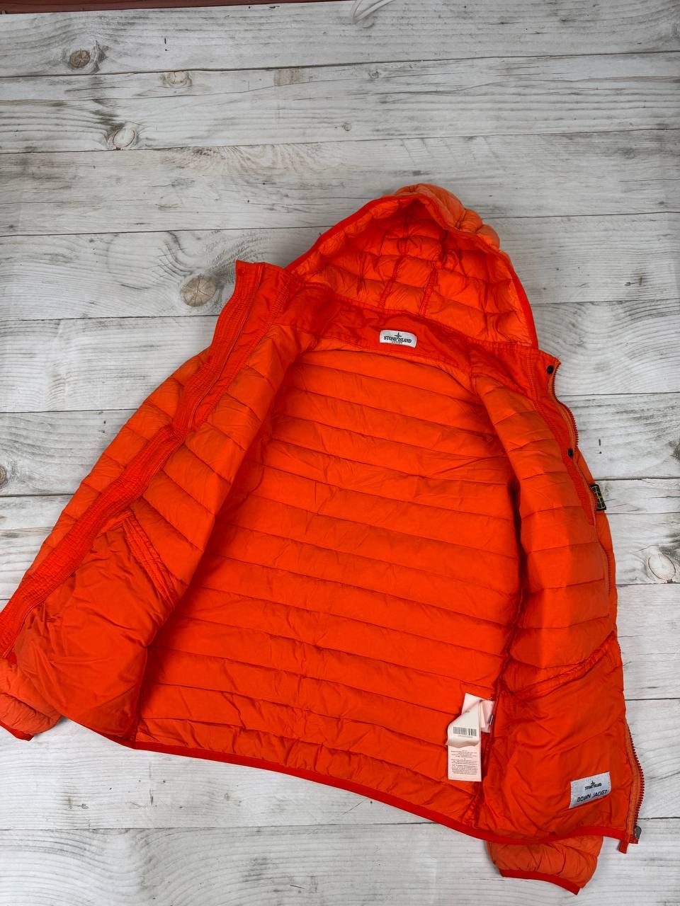 Stone Island Stone Island Down Jacket Hooded Puffer Size US S / EU 44-46 / 1 - 2 Thumbnail