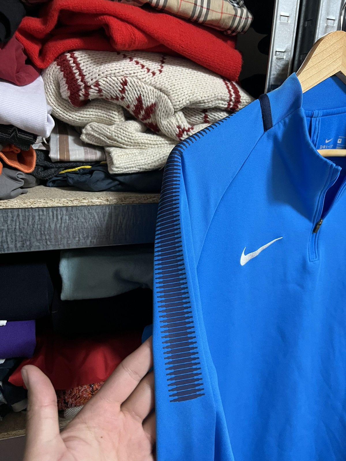 Nike × Vintage Nike Tottenham Hotspur 1/4 Zip Training Long Sleeve Size M Size US M / EU 48-50 / 2 - 3 Thumbnail