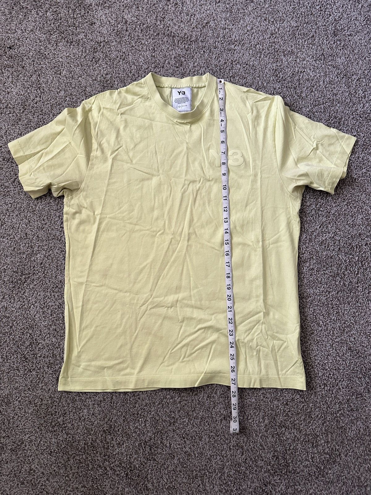 Y-3 Y-3 Logo Tee Size US M / EU 48-50 / 2 - 7 Thumbnail