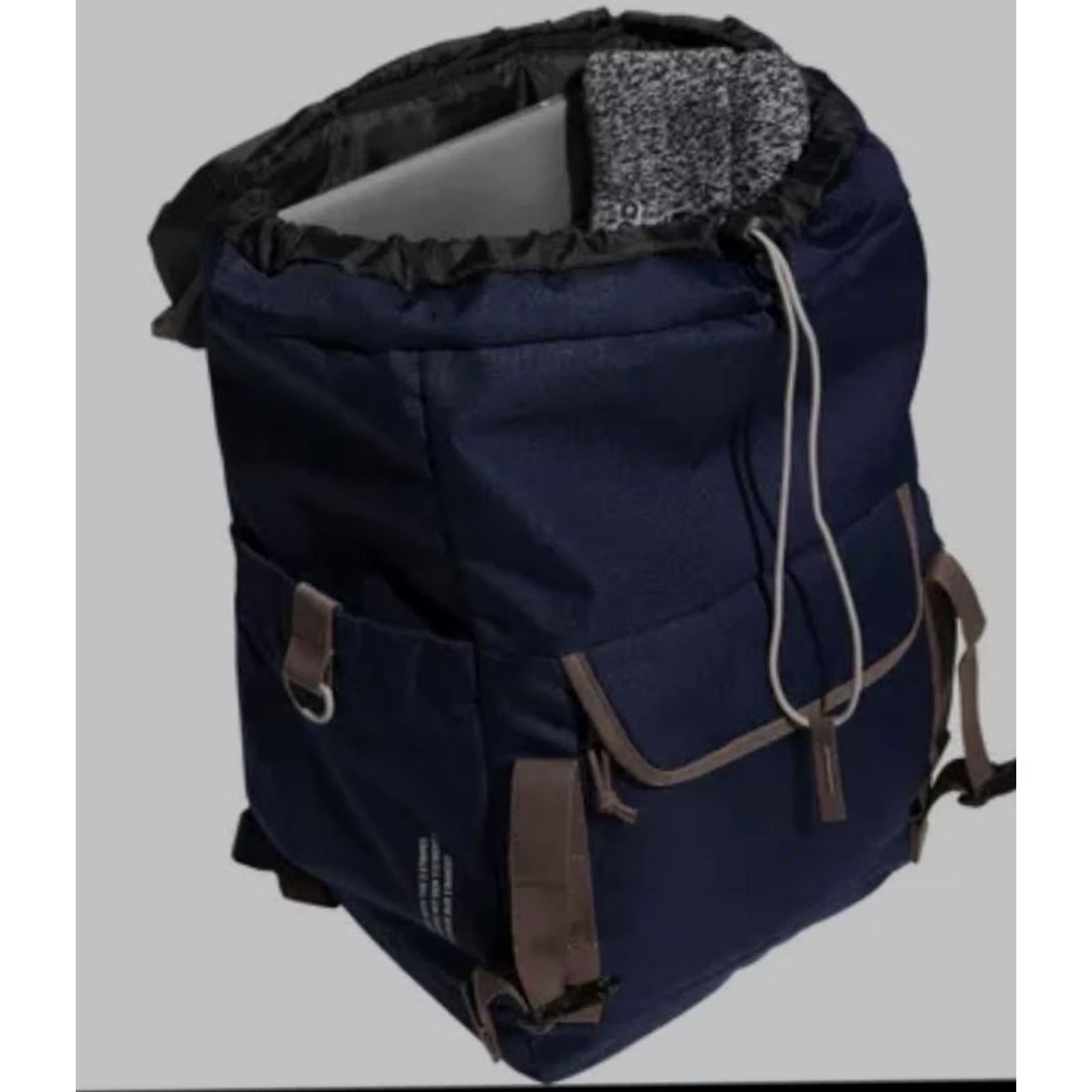 Adidas Adidas Backpack Mens Medium Blue Canvas Padded Straps Outdoor Laptop Sleeve Size ONE SIZE - 6 Thumbnail