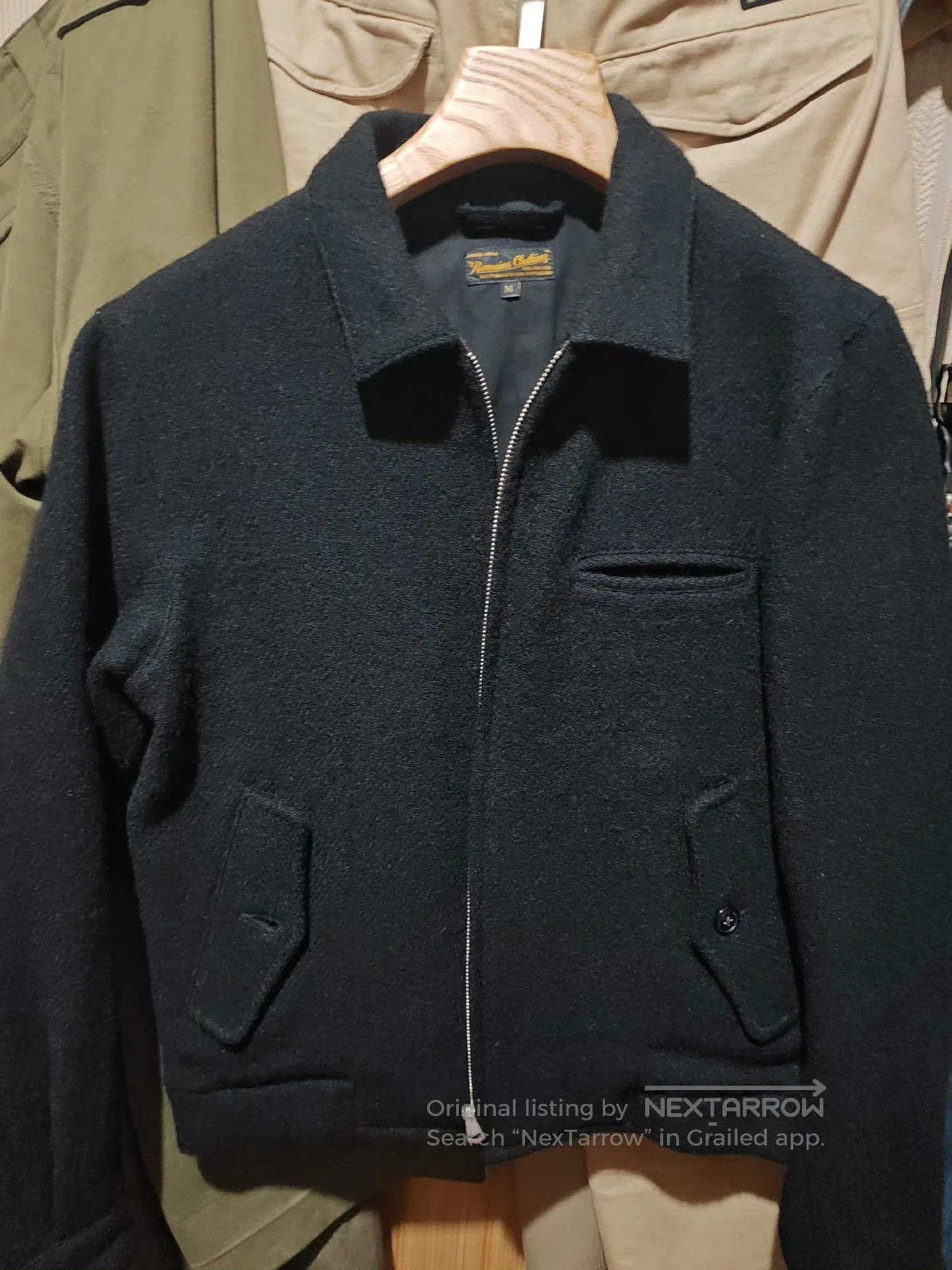Harris Tweed Remains Harris Tweed British Vintage Black Slim Jacket. Size US M / EU 48-50 / 2 - 5 Thumbnail